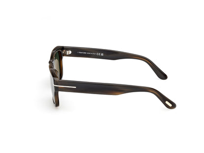 Coloured Havana Male Sunglasses Tom Ford 889214625762