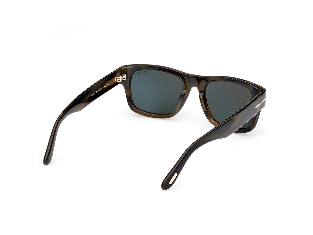 Coloured Havana Male Sunglasses Tom Ford 889214625762