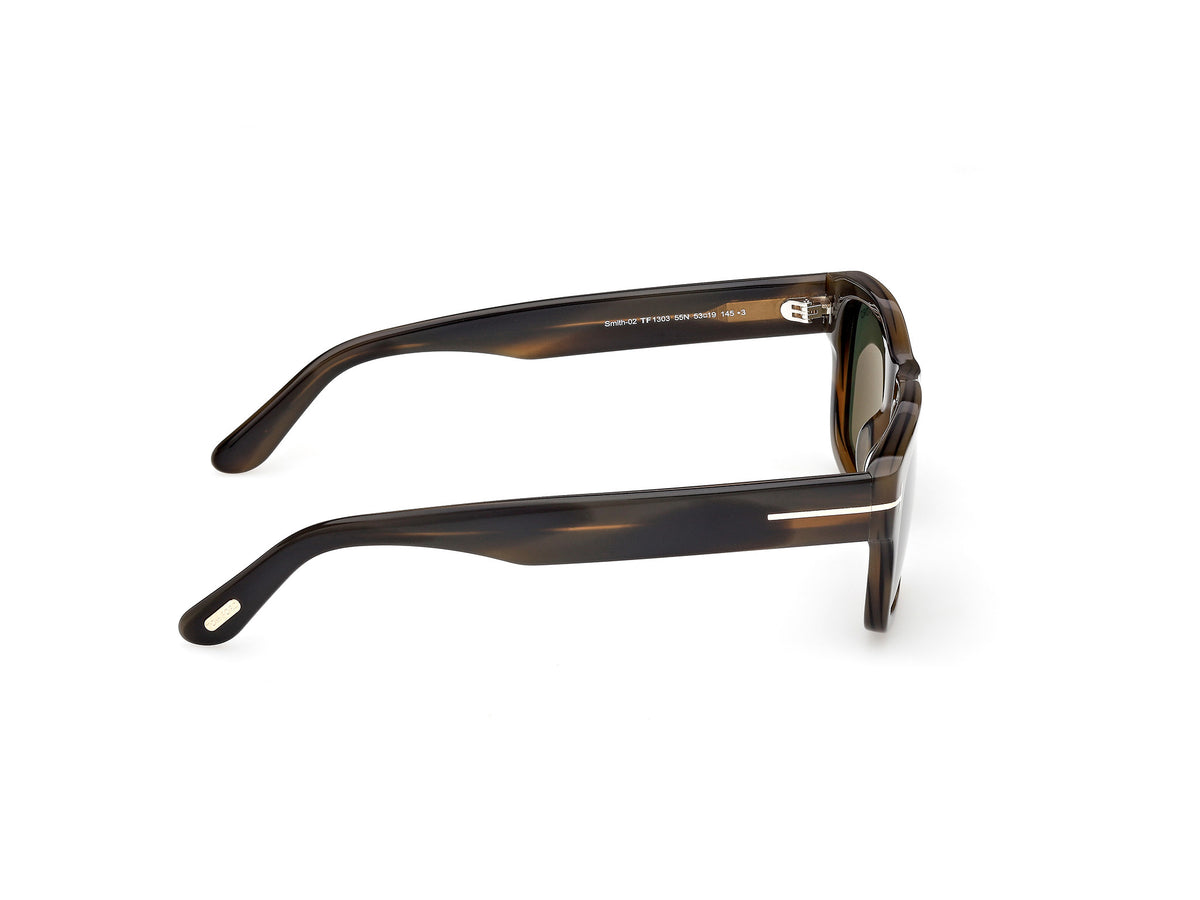 Coloured Havana Male Sunglasses Tom Ford 889214625762