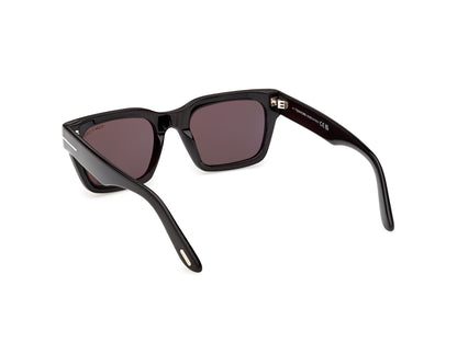 Shiny Black Male Sunglasses Tom Ford 889214636072