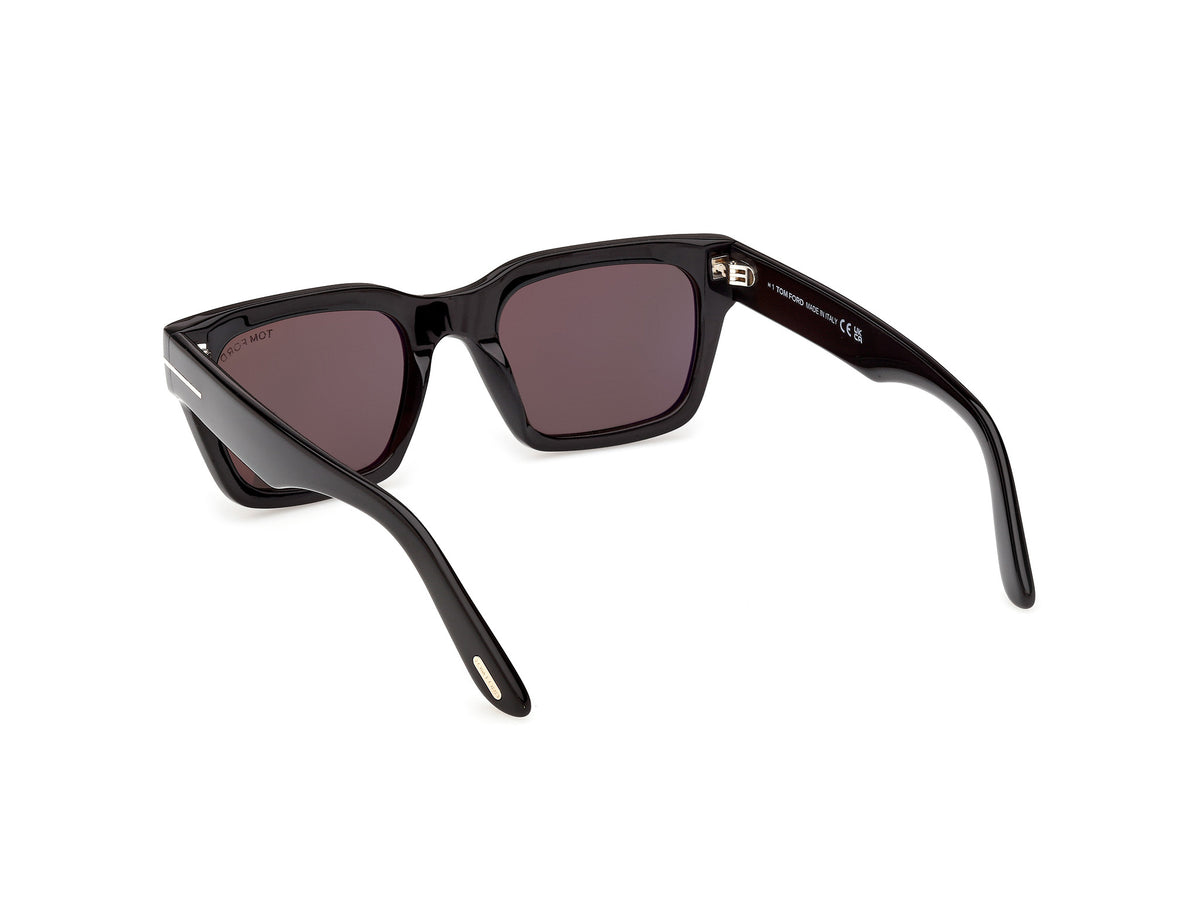 Shiny Black Male Sunglasses Tom Ford 889214636072