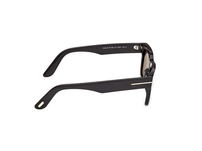 Shiny Black Male Sunglasses Tom Ford 889214636072