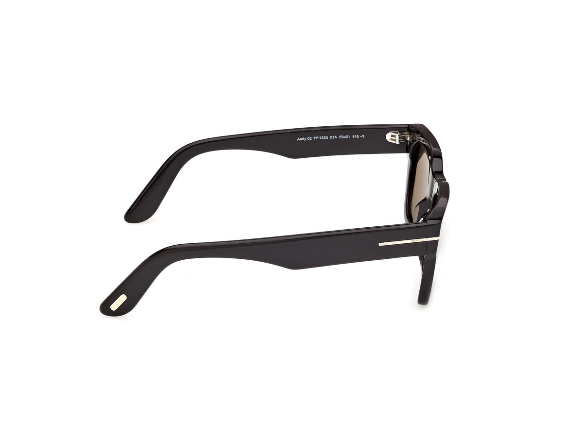 Shiny Black Male Sunglasses Tom Ford 889214636072