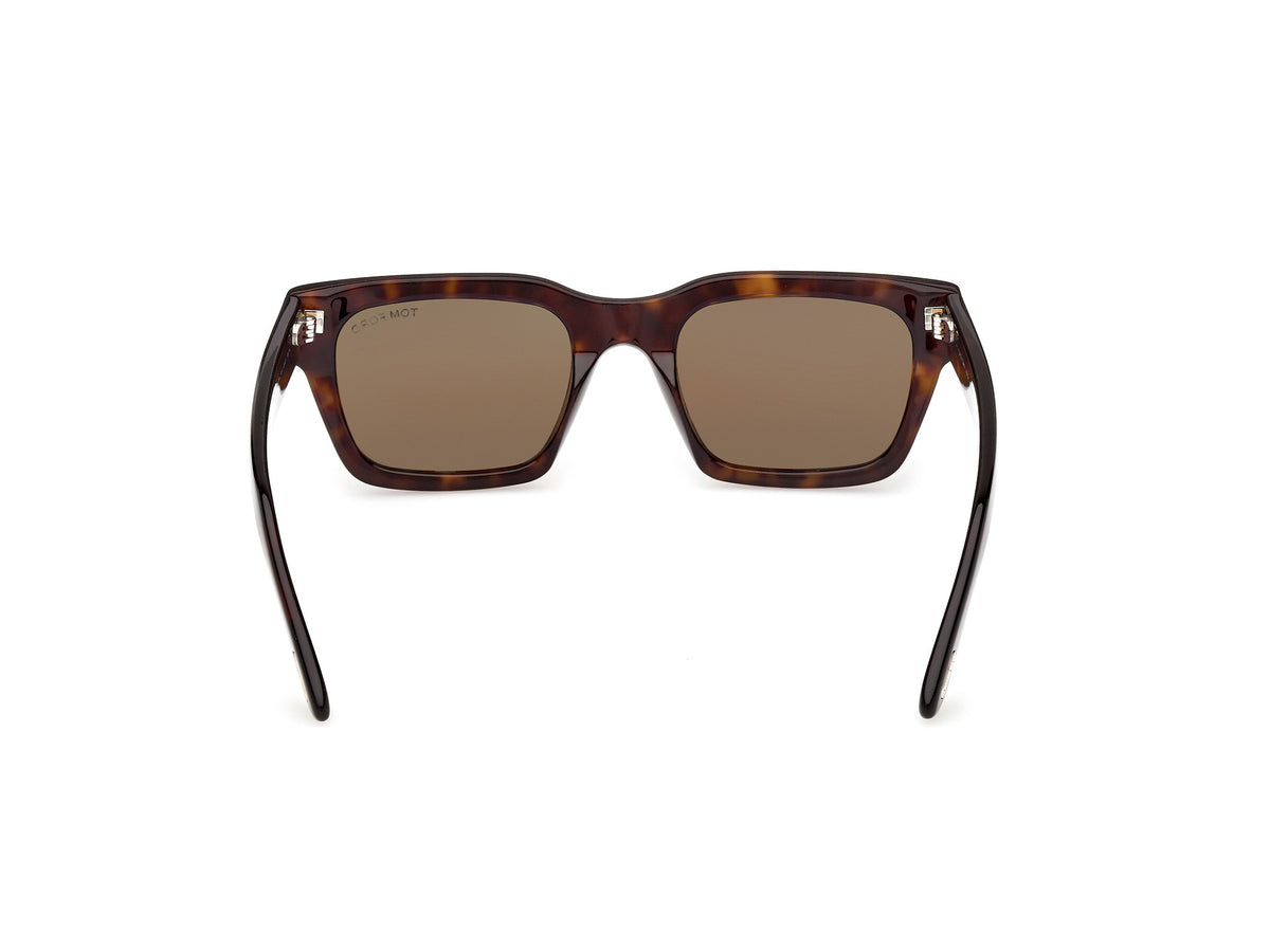 Dark Havana Male Sunglasses Tom Ford 889214636089