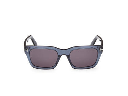 Shiny Blue Male Sunglasses Tom Ford 889214636119