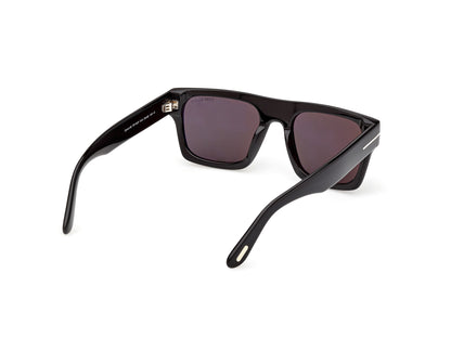 Shiny Black Male Sunglasses Tom Ford 889214636232