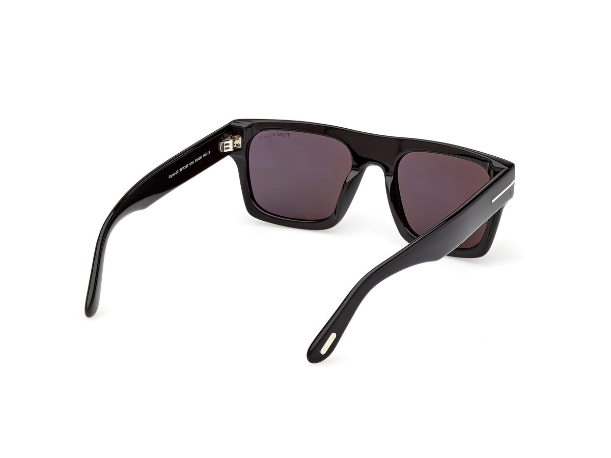 Shiny Black Male Sunglasses Tom Ford 889214636232