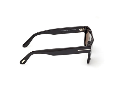 Shiny Black Male Sunglasses Tom Ford 889214636232