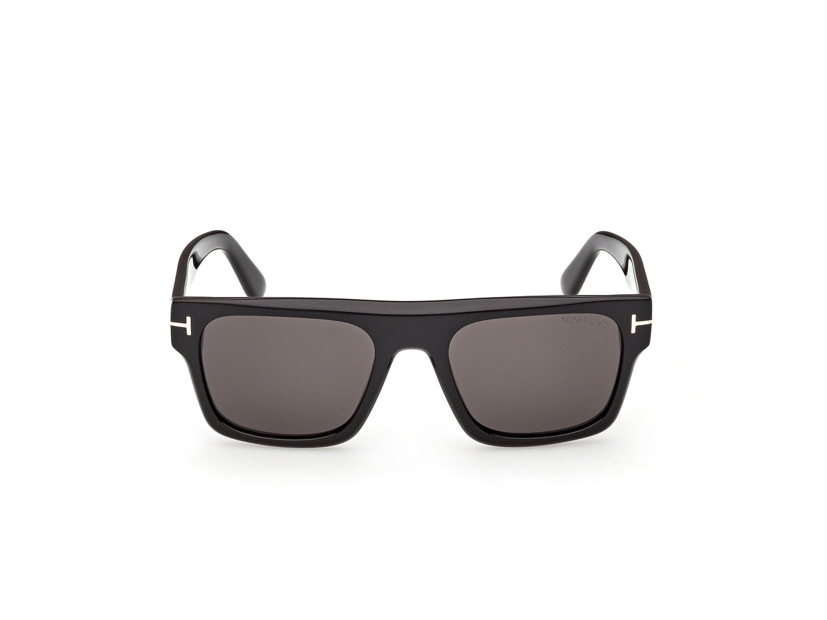 Shiny Black Male Sunglasses Tom Ford 889214636232