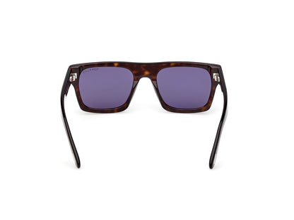 Dark Havana Male Sunglasses Tom Ford 889214636256