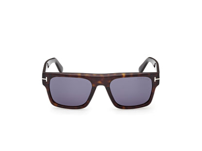 Dark Havana Male Sunglasses Tom Ford 889214636256