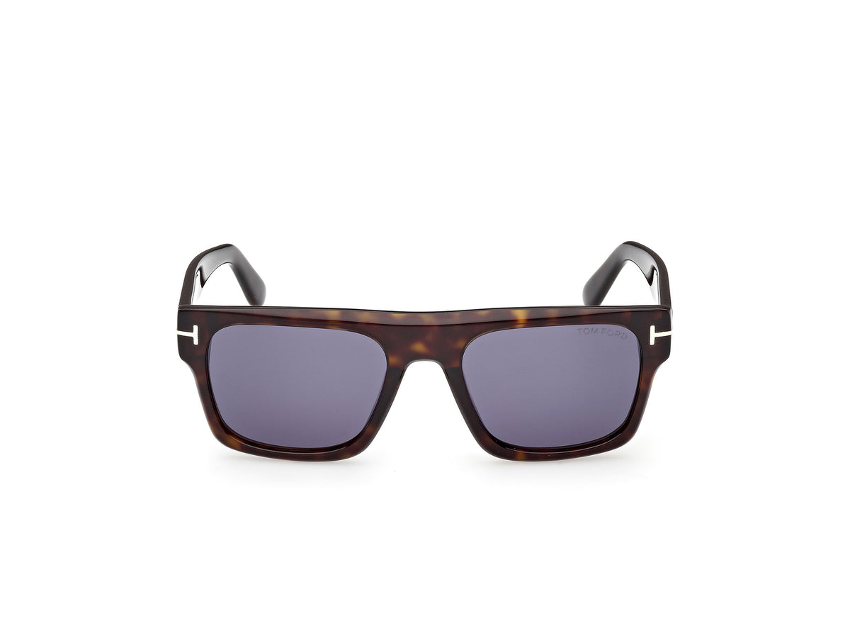 Dark Havana Male Sunglasses Tom Ford 889214636256