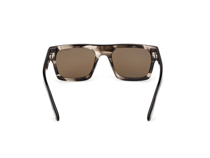 Coloured Havana Male Sunglasses Tom Ford 889214636270