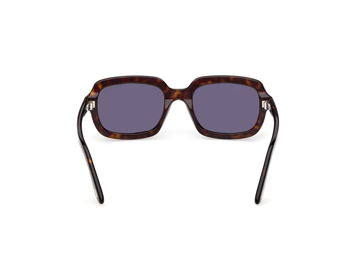 Dark Havana Female Sunglasses Tom Ford 889214636447
