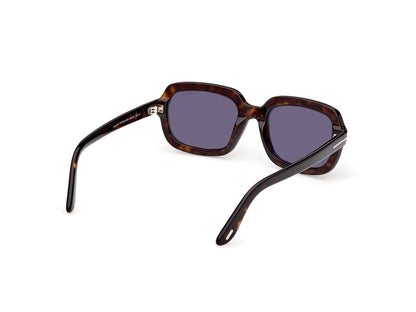 Dark Havana Female Sunglasses Tom Ford 889214636447