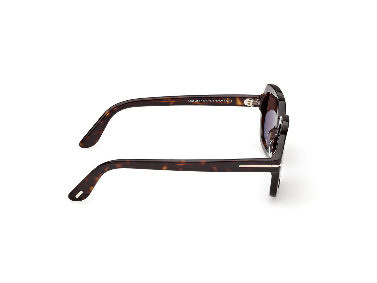Dark Havana Female Sunglasses Tom Ford 889214636447