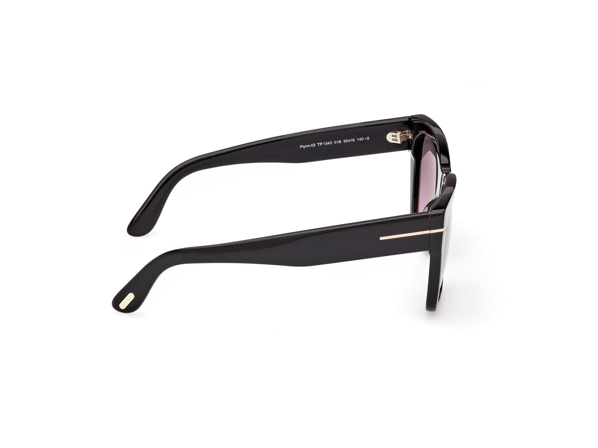 Shiny Black Female Sunglasses Tom Ford 889214636461