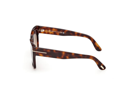 Blonde Havana Female Sunglasses Tom Ford 889214636492