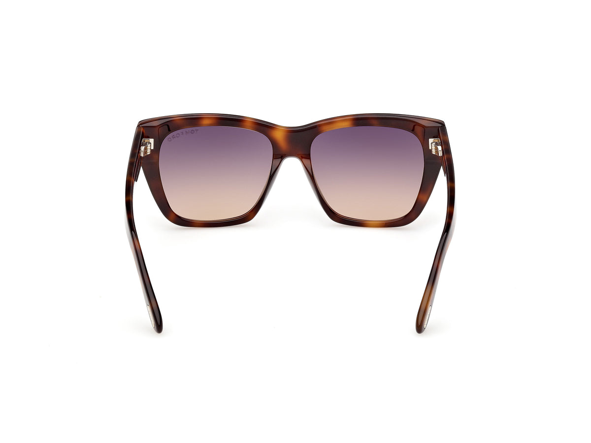 Blonde Havana Female Sunglasses Tom Ford 889214636492