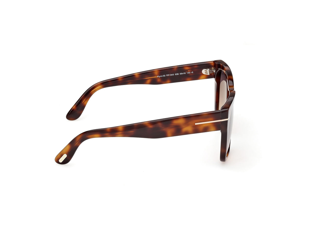 Blonde Havana Female Sunglasses Tom Ford 889214636492