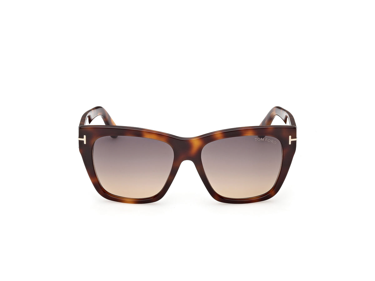 Blonde Havana Female Sunglasses Tom Ford 889214636492
