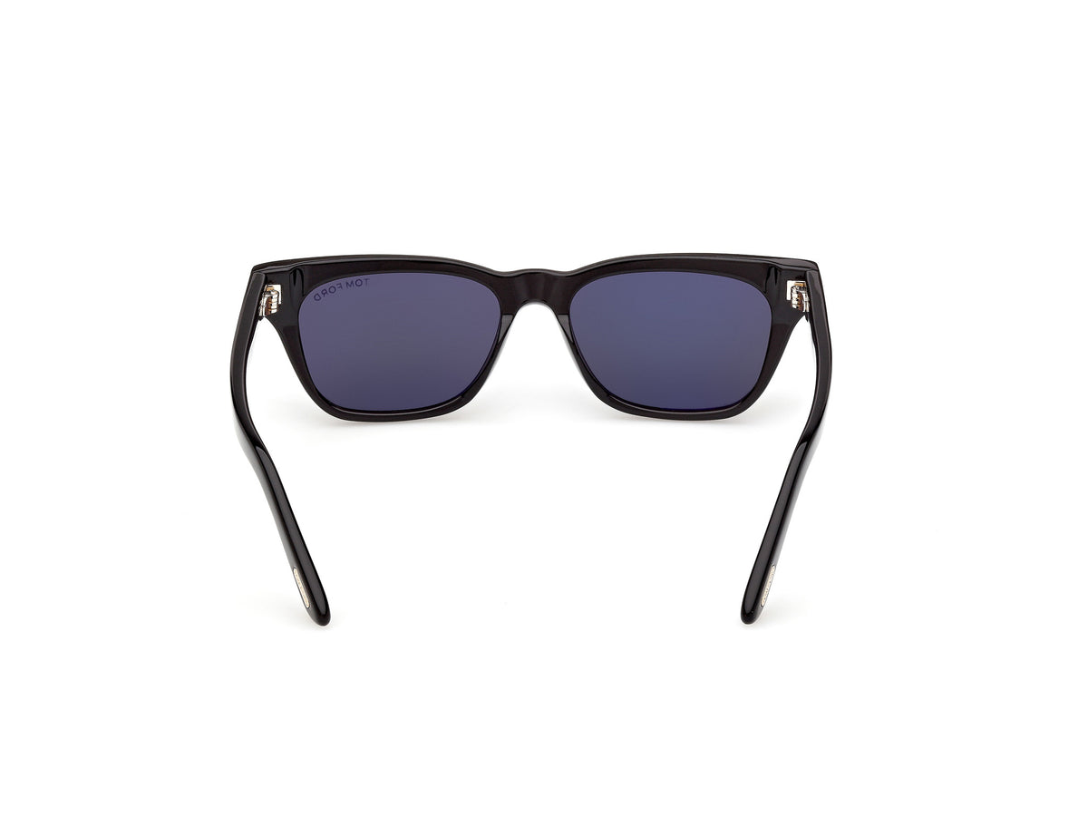 Shiny Black (01A) Unisex Sunglasses Tom Ford 889214642363