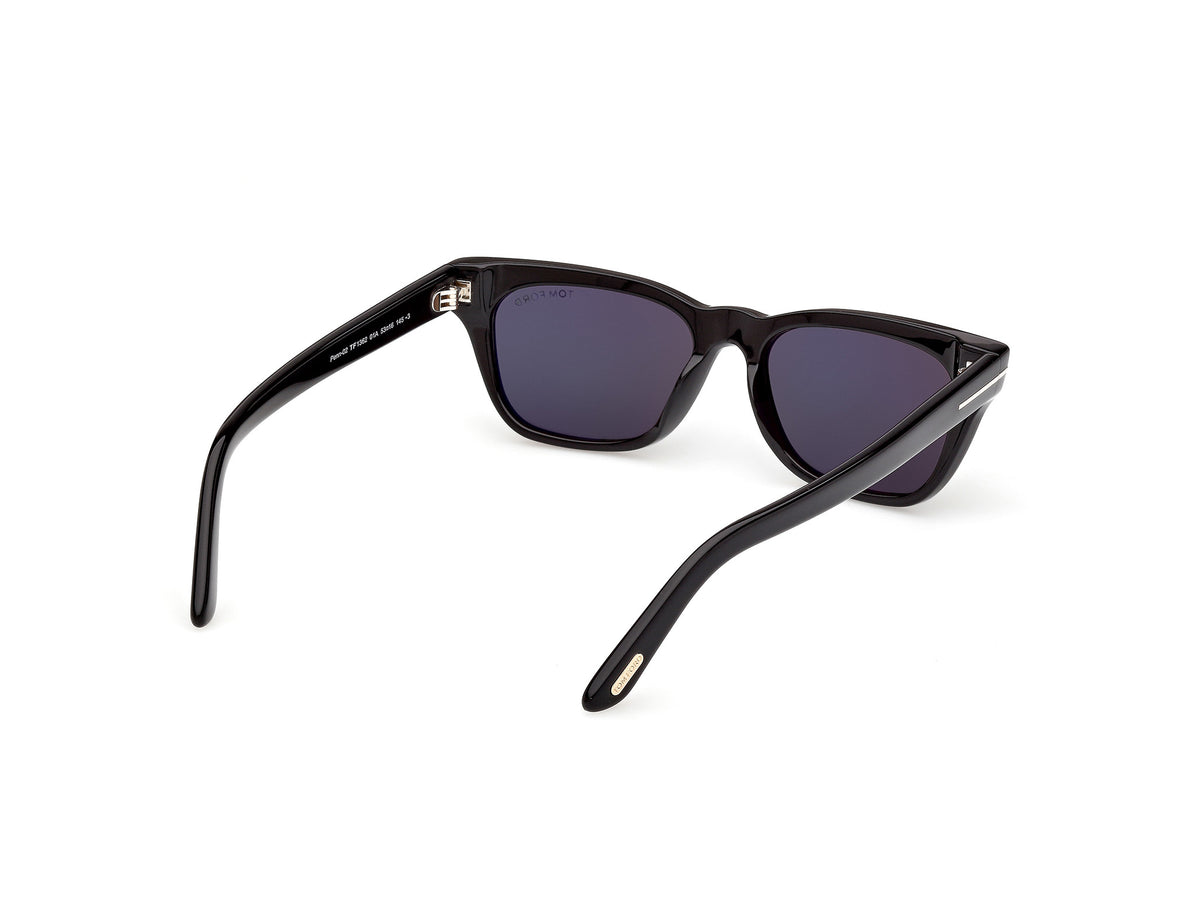 Shiny Black (01A) Unisex Sunglasses Tom Ford 889214642363