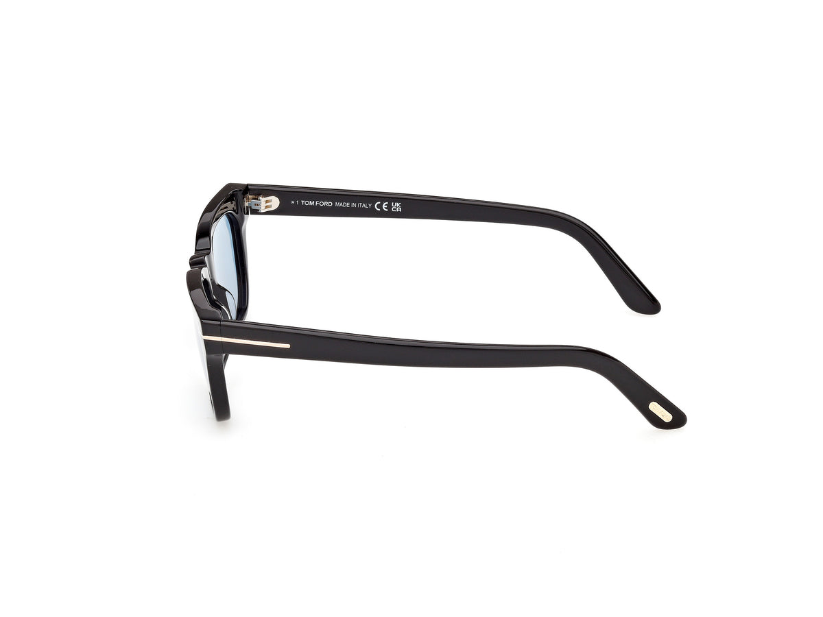 Shiny Black (01V) Unisex Sunglasses Tom Ford 889214642387