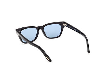 Shiny Black (01V) Unisex Sunglasses Tom Ford 889214642387