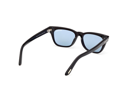 Shiny Black (01V) Unisex Sunglasses Tom Ford 889214642387