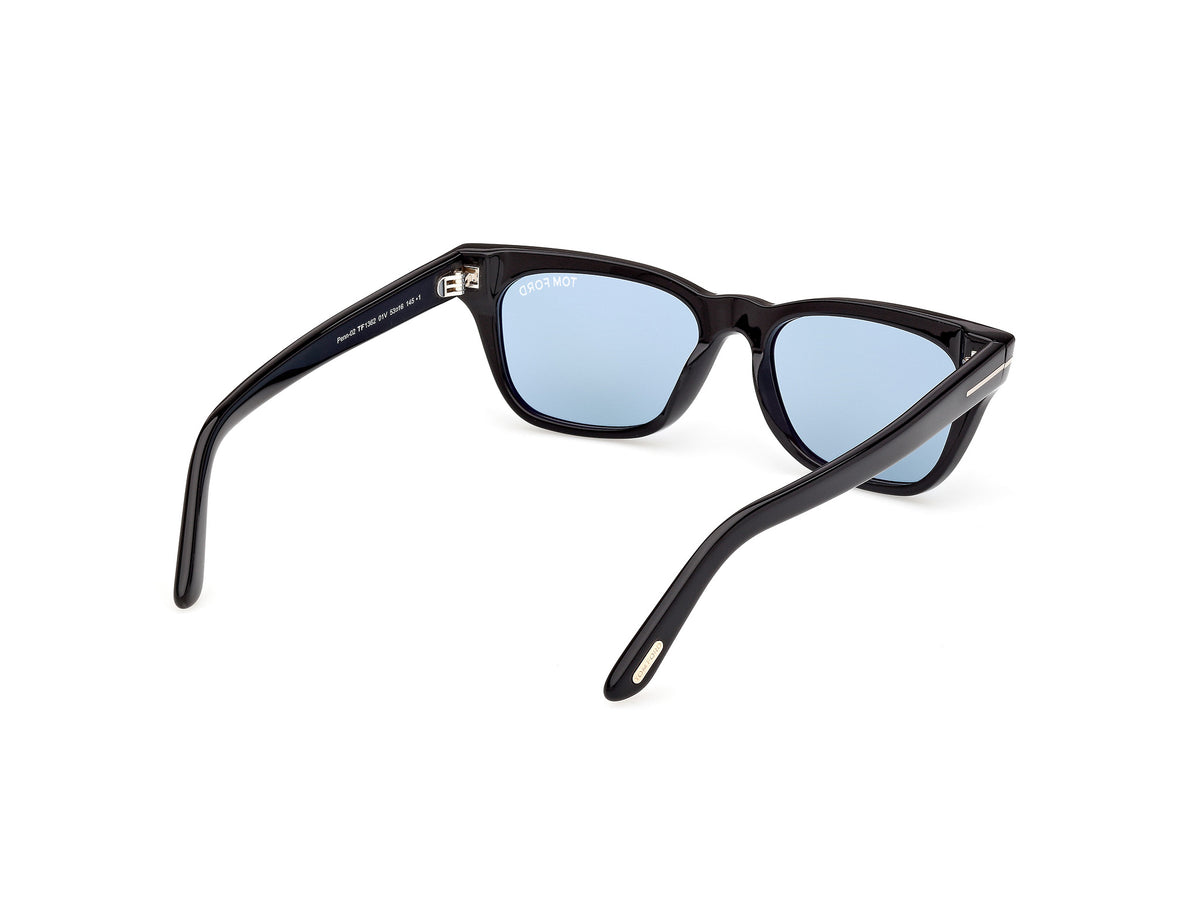 Shiny Black (01V) Unisex Sunglasses Tom Ford 889214642387