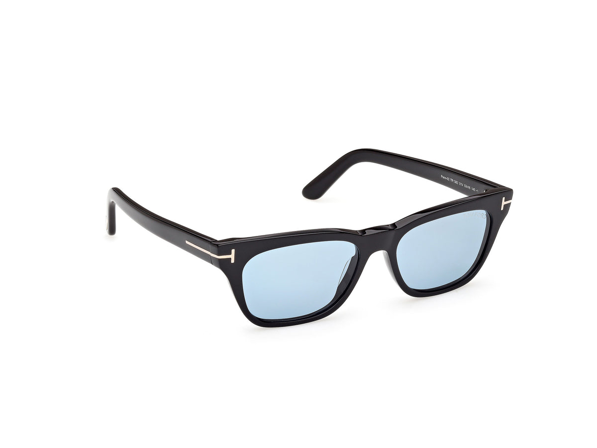 Shiny Black (01V) Unisex Sunglasses Tom Ford 889214642387