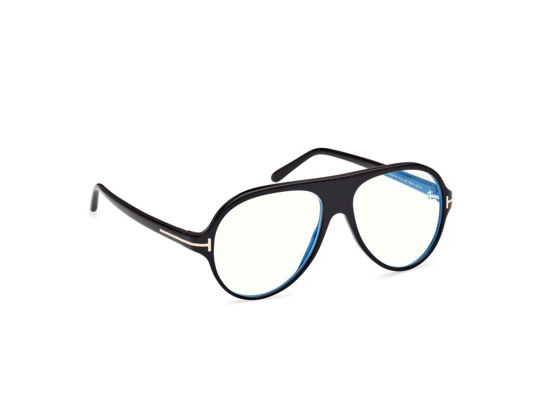 Shiny Black Male Glasses Tom Ford 889214476609