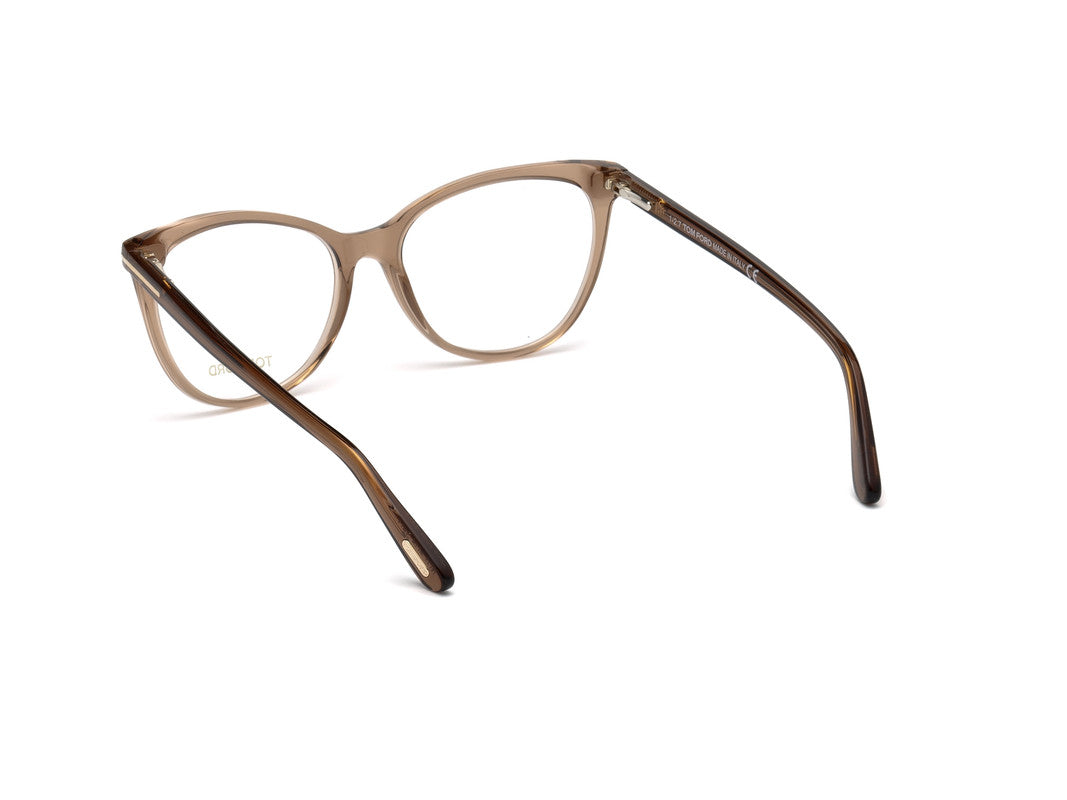 Shiny Light Brown Female Glasses Tom Ford 664689942626