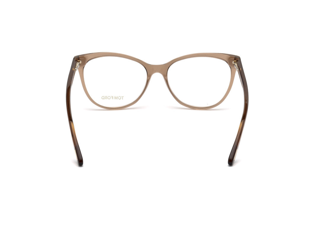 Shiny Light Brown Female Glasses Tom Ford 664689942626