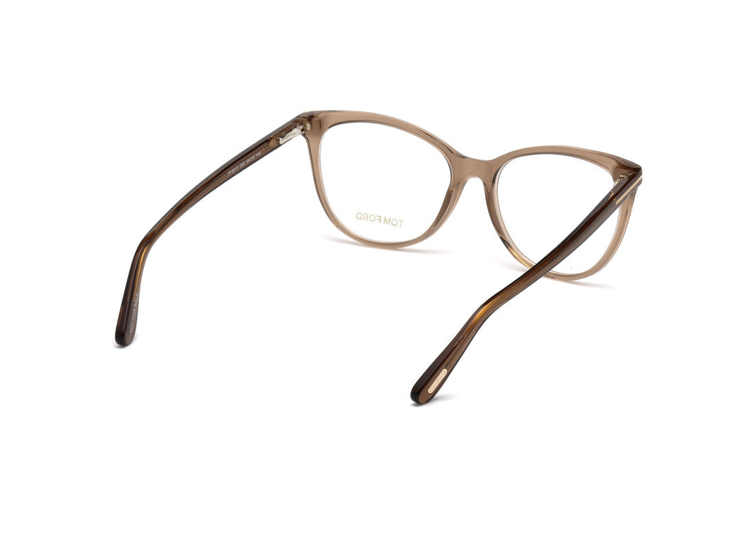 Shiny Light Brown Female Glasses Tom Ford 664689942626