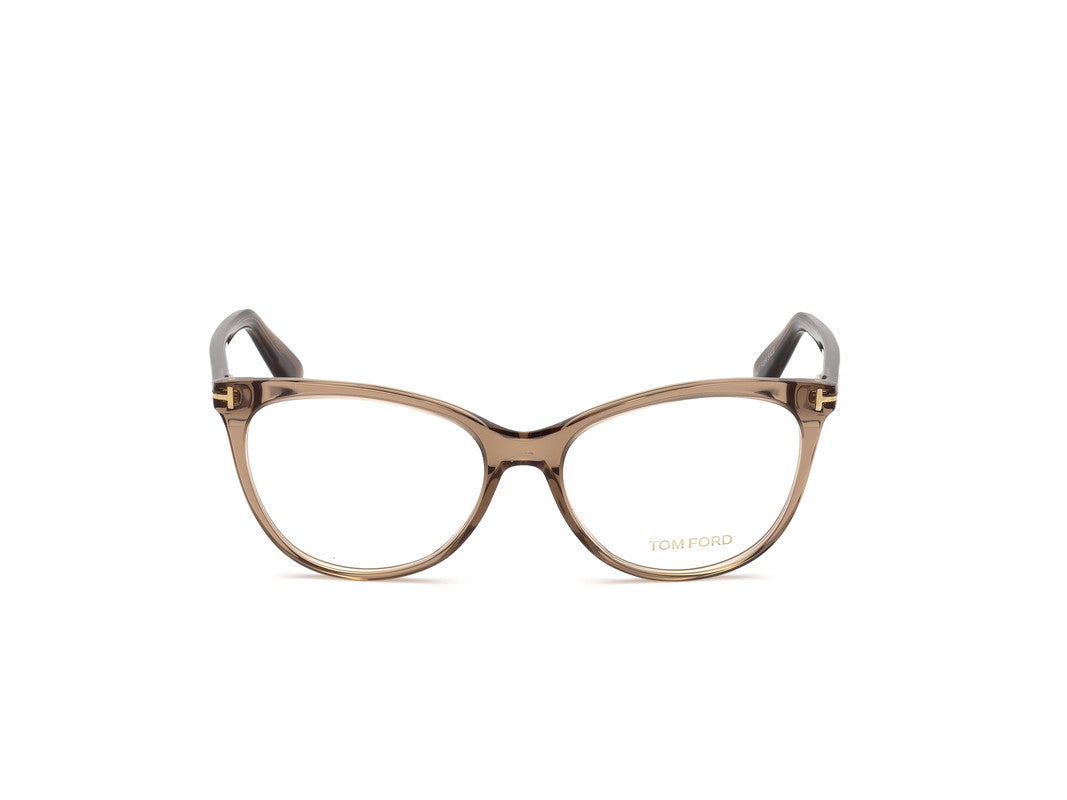 Shiny Light Brown Female Glasses Tom Ford 664689942626