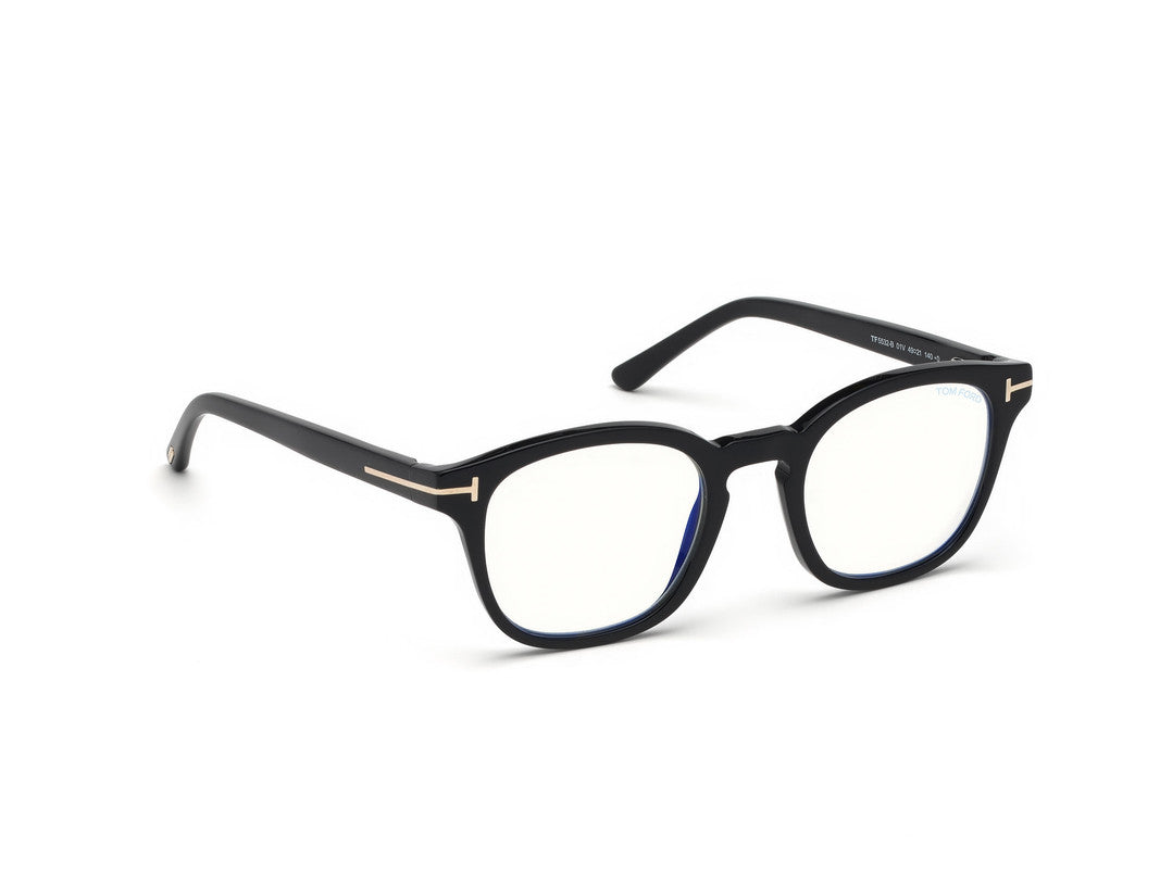 Shiny Black Male Glasses Tom Ford 664689992676