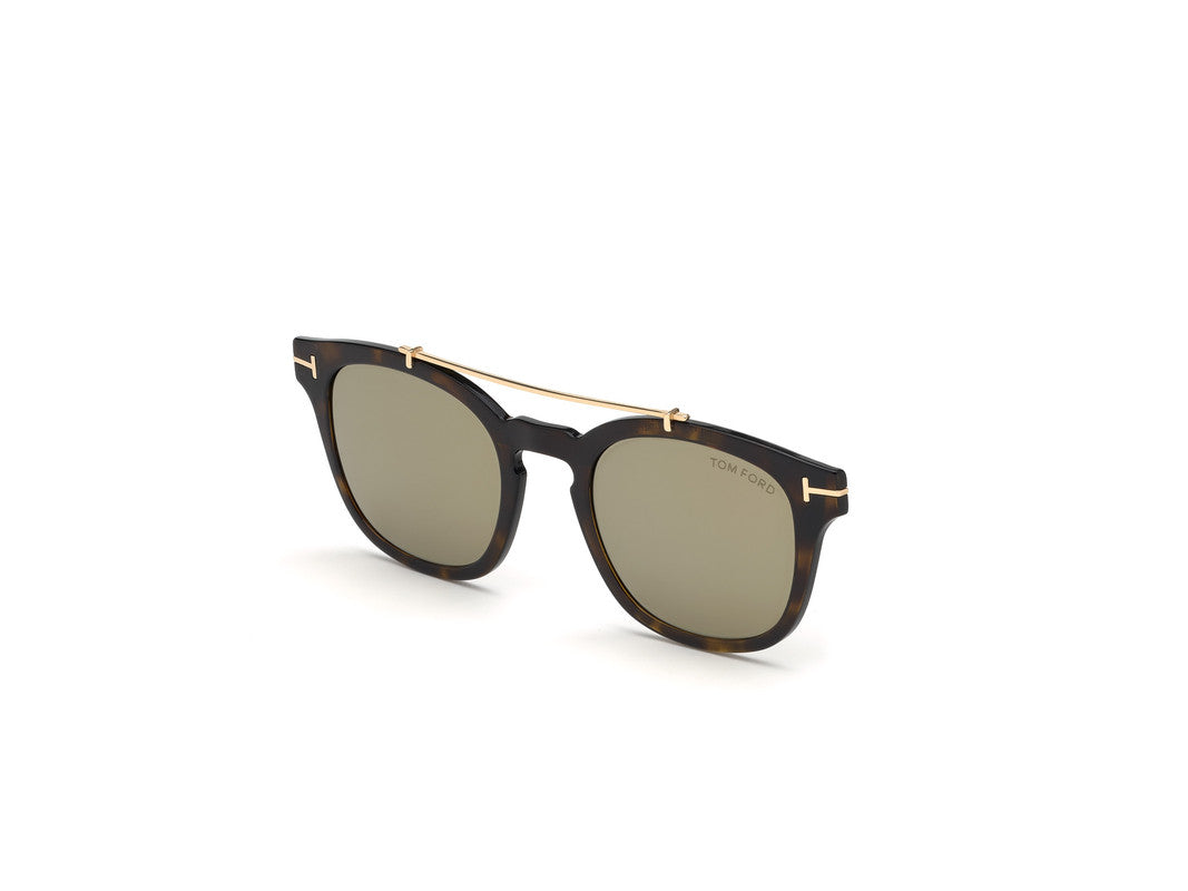 Dark Havana Male Sunglasses Tom Ford 889214001603