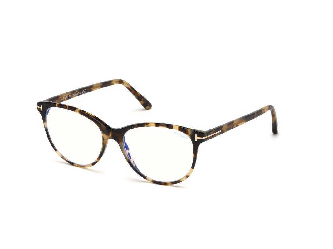 Coloured Havana Female Glasses Tom Ford 664689996162