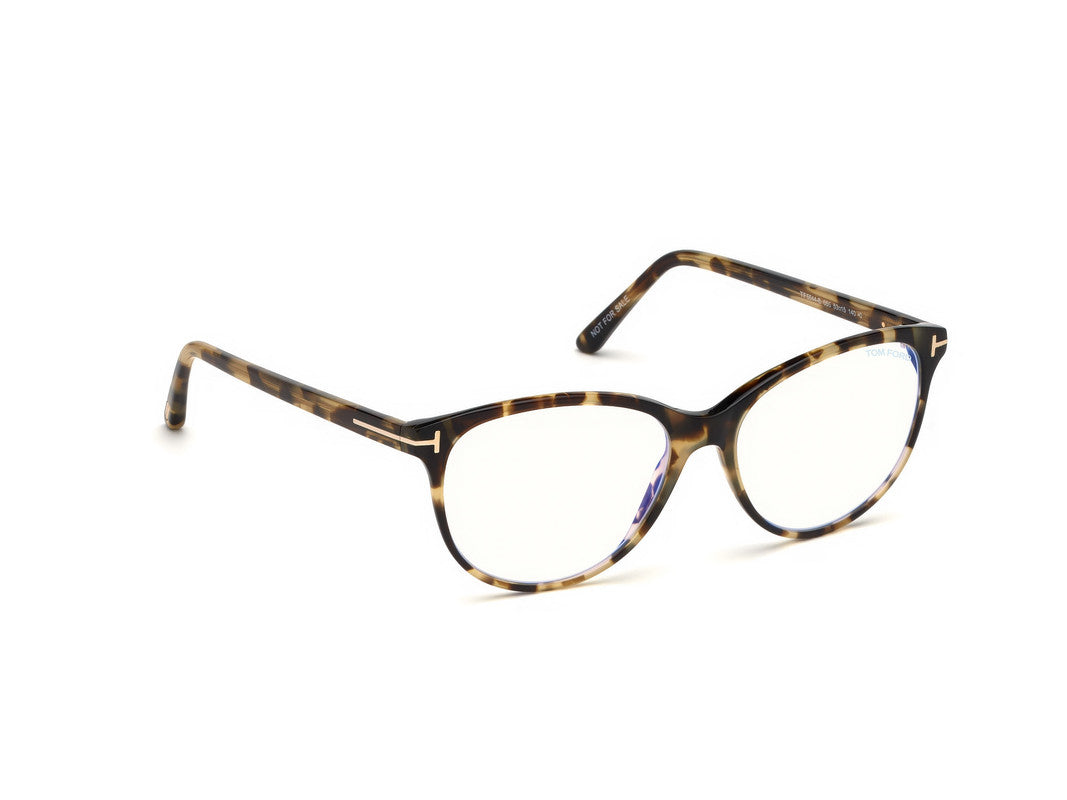 Coloured Havana Female Glasses Tom Ford 664689996162