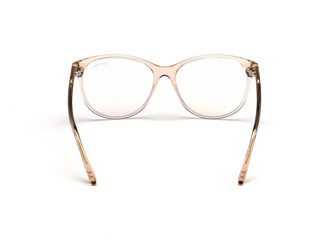 Shiny Light Pink Female Glasses Tom Ford 664689996186