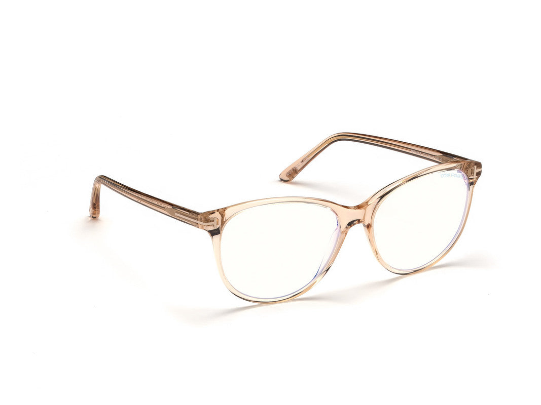 Shiny Light Pink Female Glasses Tom Ford 664689996186