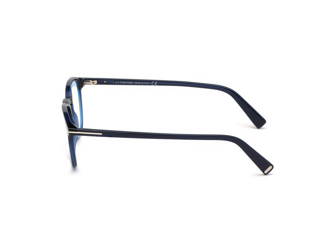 Shiny Blue Unisex Glasses Tom Ford 889214046154