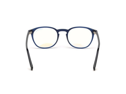 Shiny Blue Unisex Glasses Tom Ford 889214046154