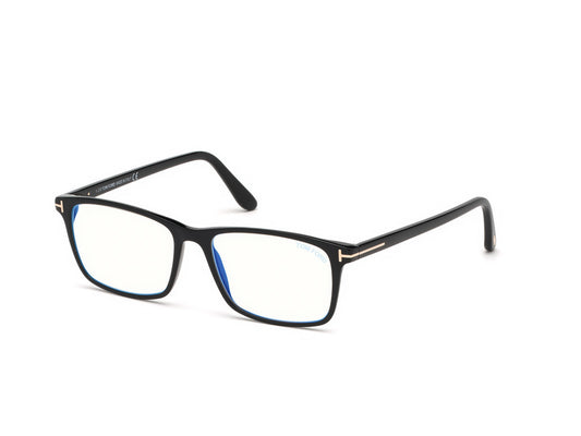 Shiny Black Male Glasses Tom Ford 889214042835