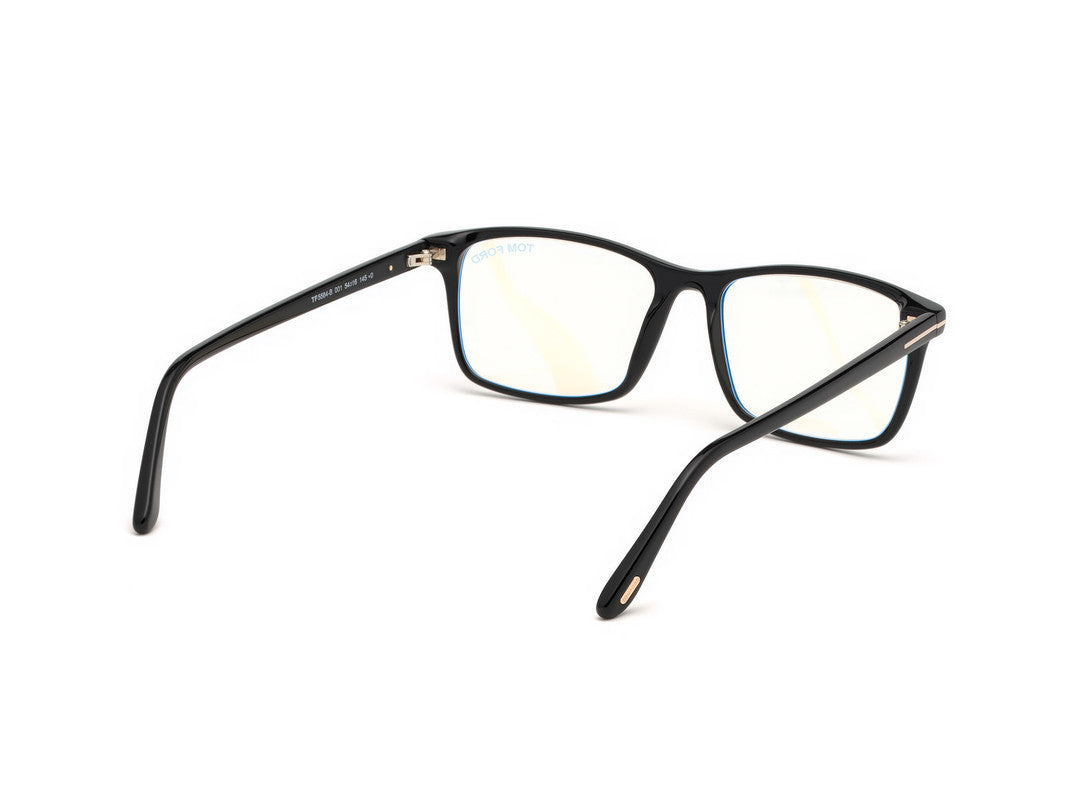 Shiny Black Male Glasses Tom Ford 889214042835