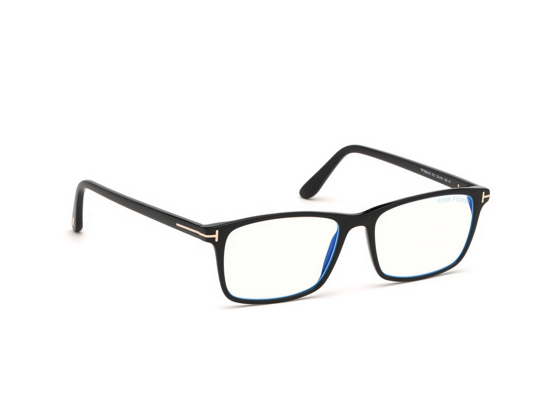 Shiny Black Male Glasses Tom Ford 889214042835