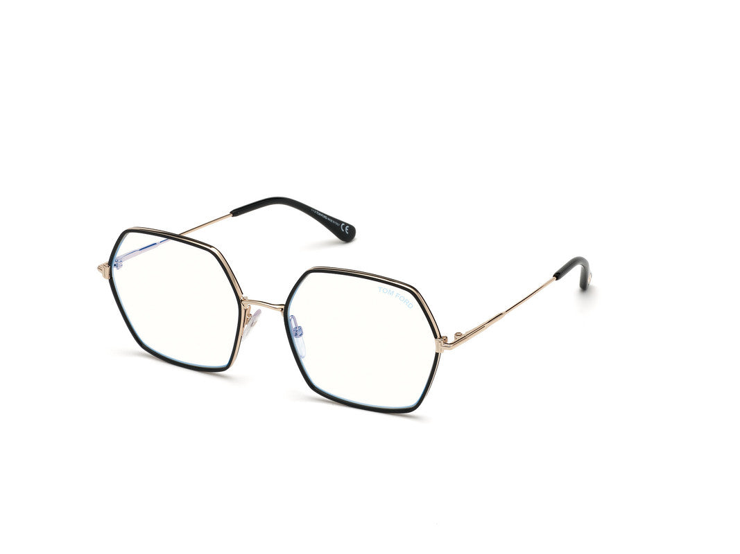 Shiny Black Female Glasses Tom Ford 889214073693