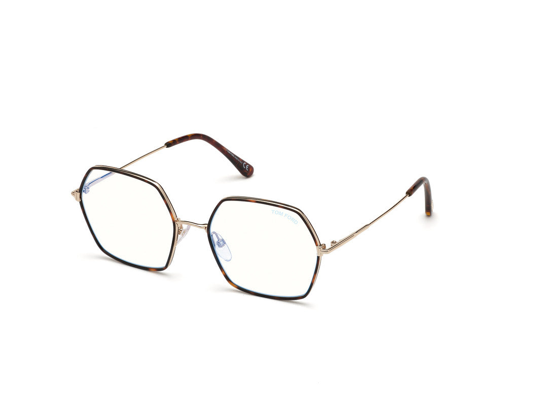 Dark Havana Female Glasses Tom Ford 889214073709